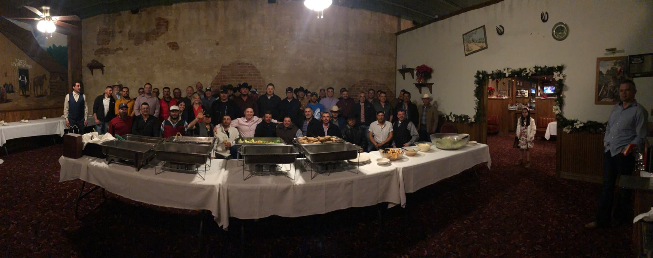 Team company banquet