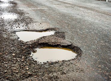 Potholes - The bane of every driver's life
